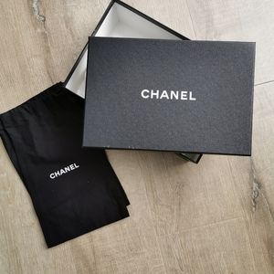 Chanel Shoe Box and Dust Bag